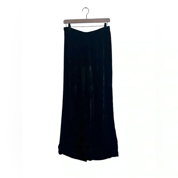 Cut Loose Green Velvet Wide Leg Pants Size M - Picture 2 of 12